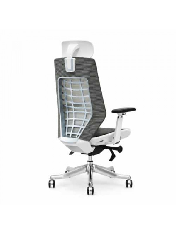 Beverly Hills Chairs | Westholme - Axiom - Fully Adjustable Office Chair | Gray Mesh