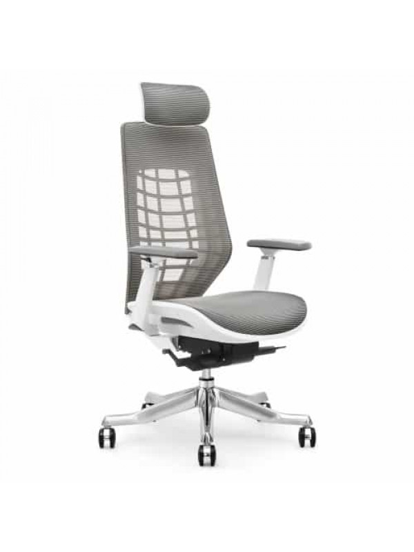 Beverly Hills Chairs | Westholme - Axiom - Fully Adjustable Office Chair | Gray Mesh