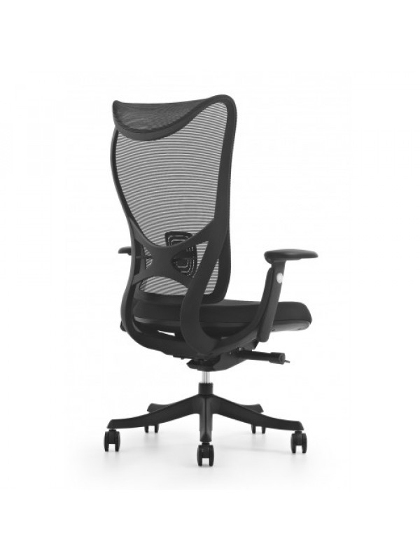 Beverly Hills Chairs | Westholme - Nanoflex - Fixed Arms Office Chair | Black - Foam Seat