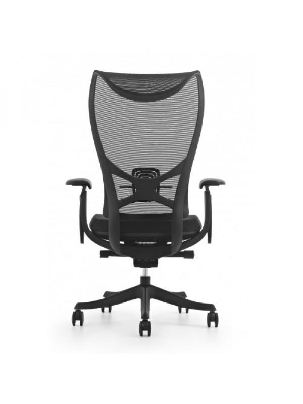 Beverly Hills Chairs | Westholme - Nanoflex - 2D PU Black Armrest | Black - Foam Seat