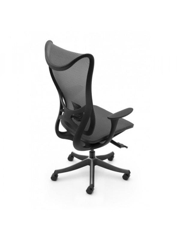Beverly Hills Chairs | Westholme - Nanoflex - Fixed Arms Office Chair | Black - Mesh Seat