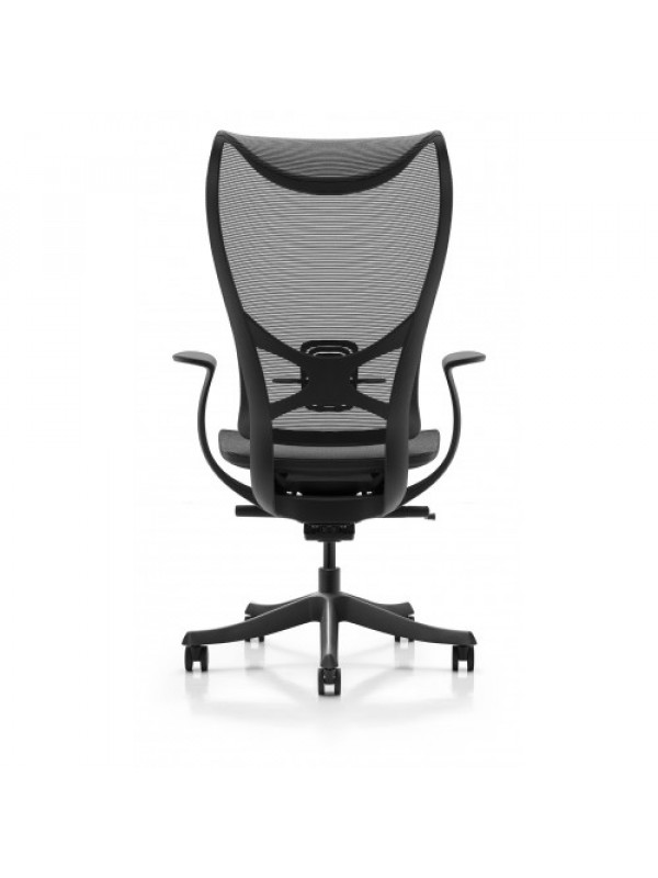 Beverly Hills Chairs | Westholme - Nanoflex - Fixed Arms Office Chair | Black - Mesh Seat